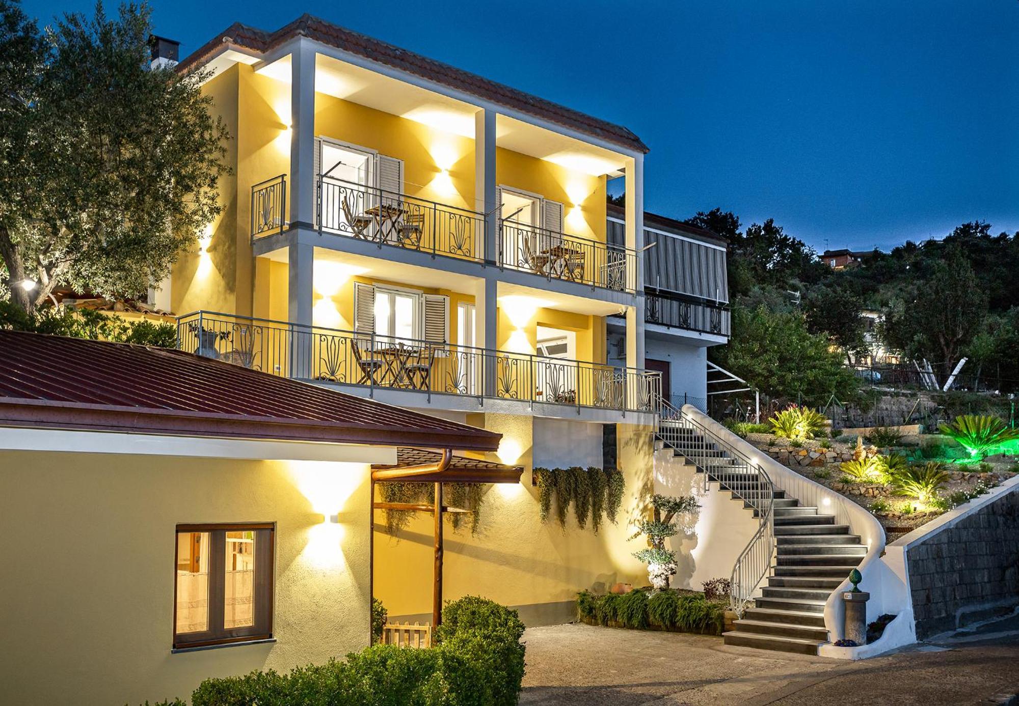 Villa Casa La Cycas Massa Lubrense Exterior foto